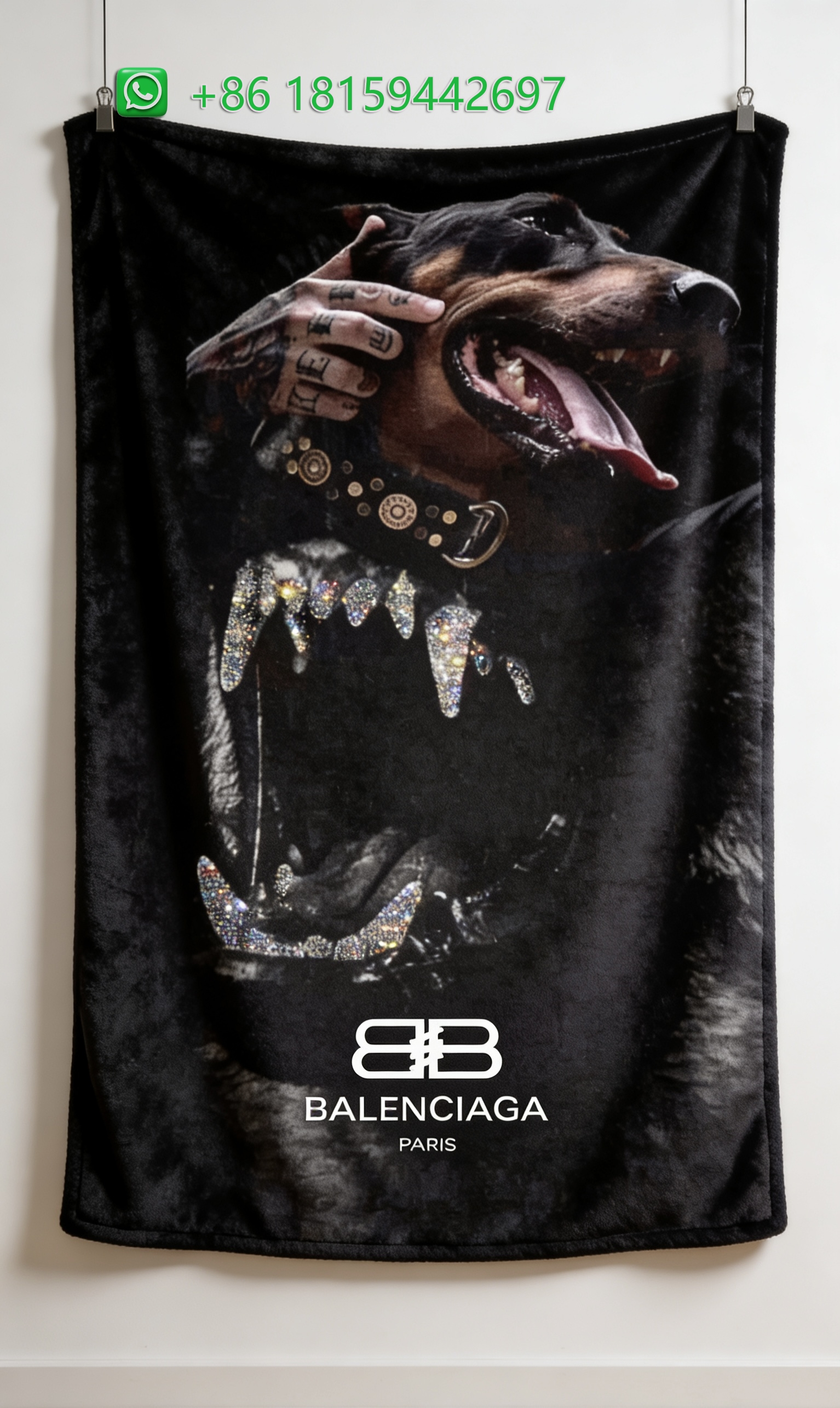 Balenciaga Throw Blankets